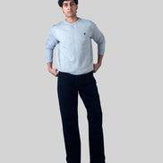 Relaxed Straight Black Wash