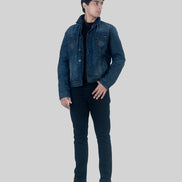 Slim Straight Black Wash