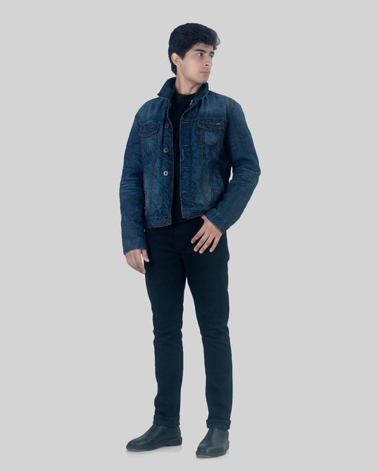 Slim Straight Black Wash