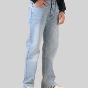 Relaxed Straight Super Light Wash