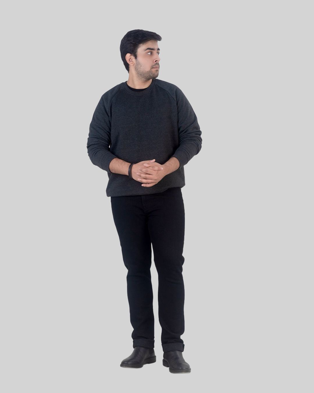 Slim Tapered Black Wash