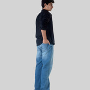 Relaxed Straight Medium Wash