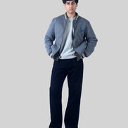 Relaxed Straight Black Wash