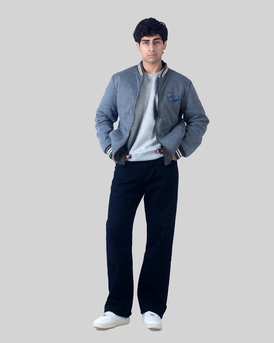 Relaxed Straight Black Wash