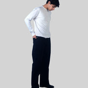Relaxed Straight Black Wash