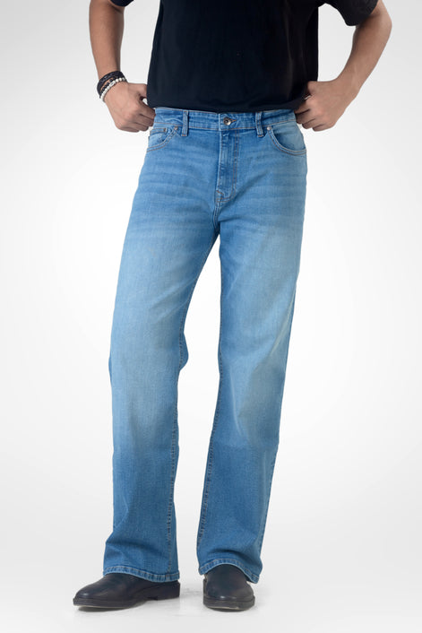 Relaxed Straight Medium Wash