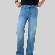 Relaxed Straight Medium Wash