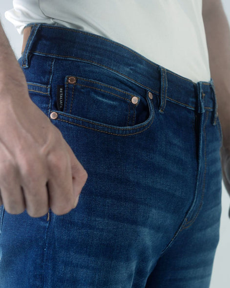 Slim Straight Dark Wash