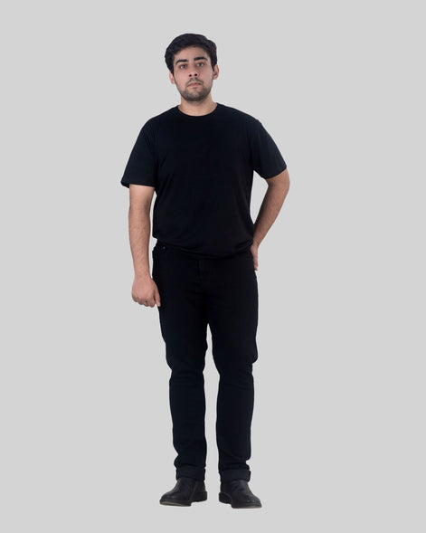 Slim Tapered Black Wash