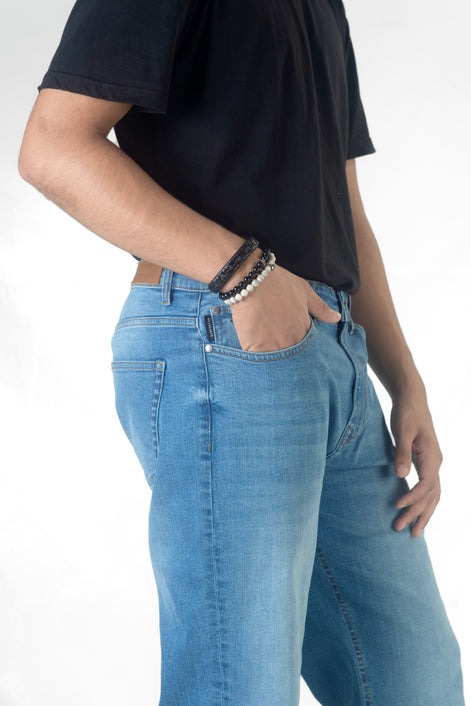 Relaxed Straight Medium Wash