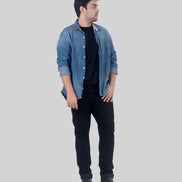 Slim Tapered Black Wash