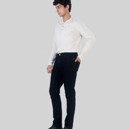 Slim Straight Black Wash