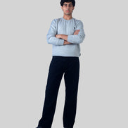 Relaxed Straight Black Wash