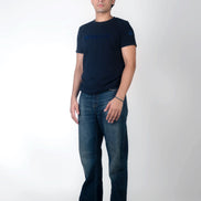 Relaxed Straight Rusty Vintage Blue