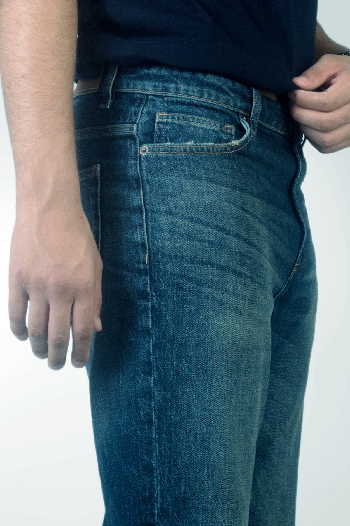 Relaxed Straight Rusty Vintage Blue