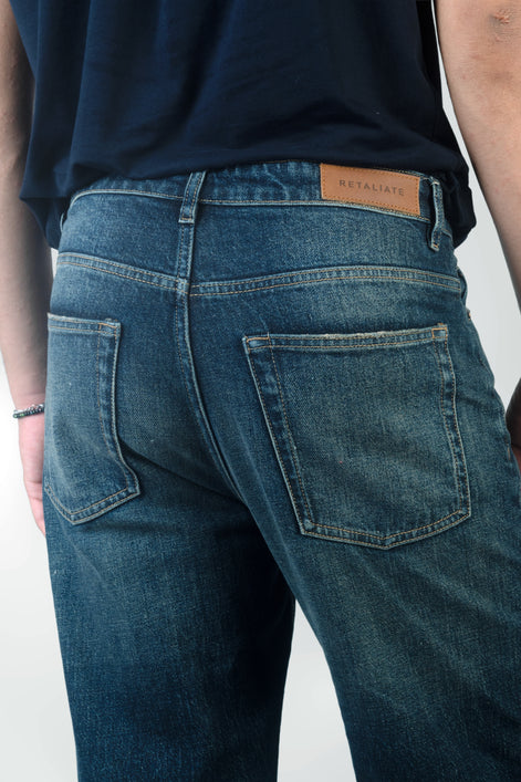 Relaxed Straight Rusty Vintage Blue