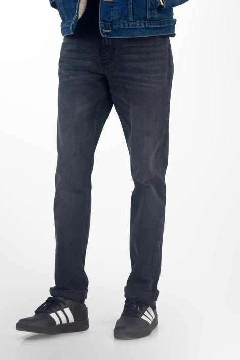 Slim Tapered Dark Grey Wash
