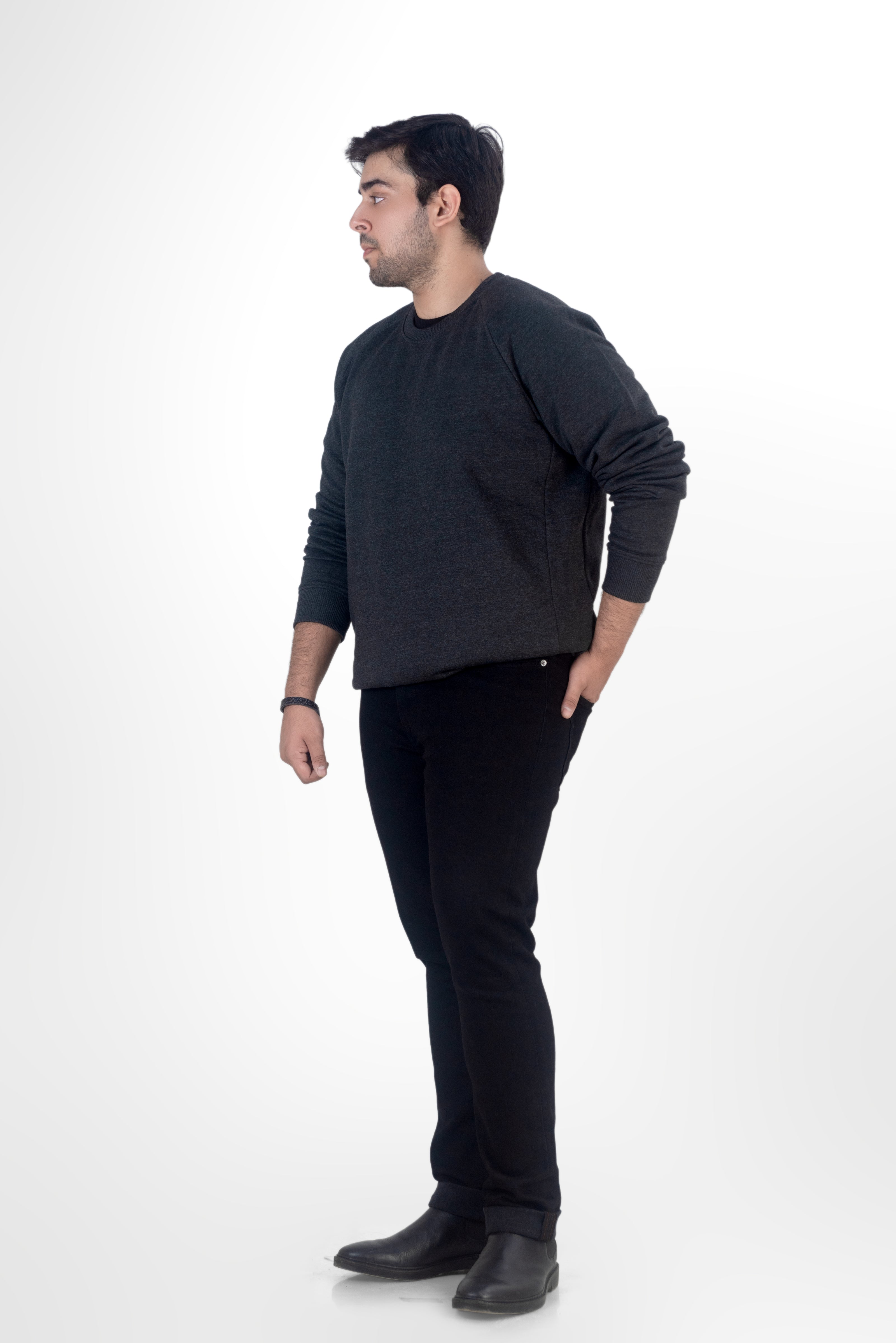 Slim Tapered Black Wash