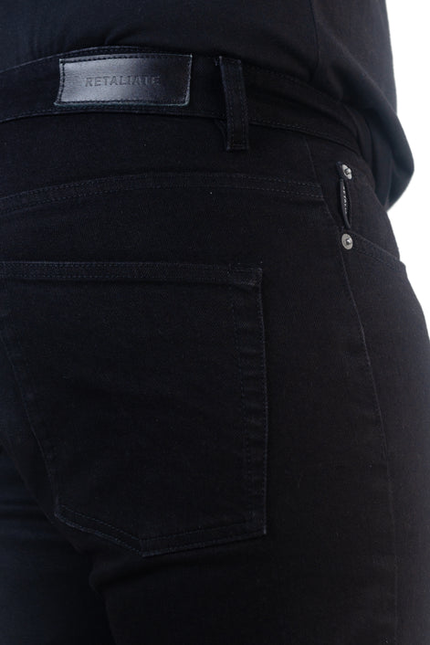 Slim Tapered Black Wash