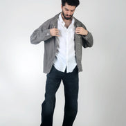 Relaxed Straight Gun Metal Black