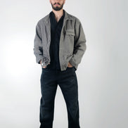Relaxed Straight Gun Metal Black