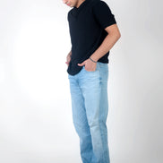 Relaxed Straight Glacier Fade