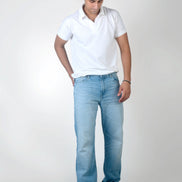 Relaxed Straight Glacier Fade