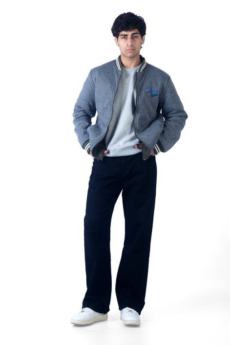 STRAIGHT FIT BLACK JEANS