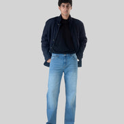 Relaxed Straight Medium Wash