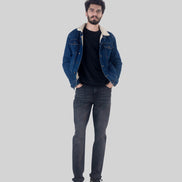 Slim Tapered Dark Grey Wash