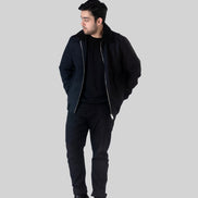 Slim Tapered Black Wash