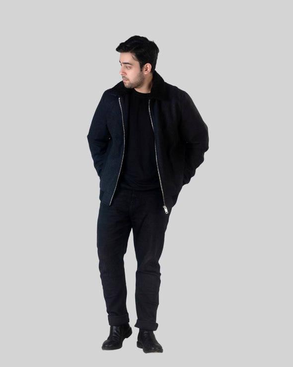 Slim Tapered Black Wash