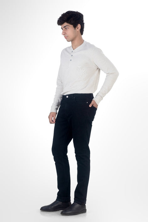 BLACK SLIM FIT JEANS