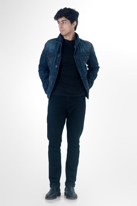 BLACK SLIM FIT JEANS