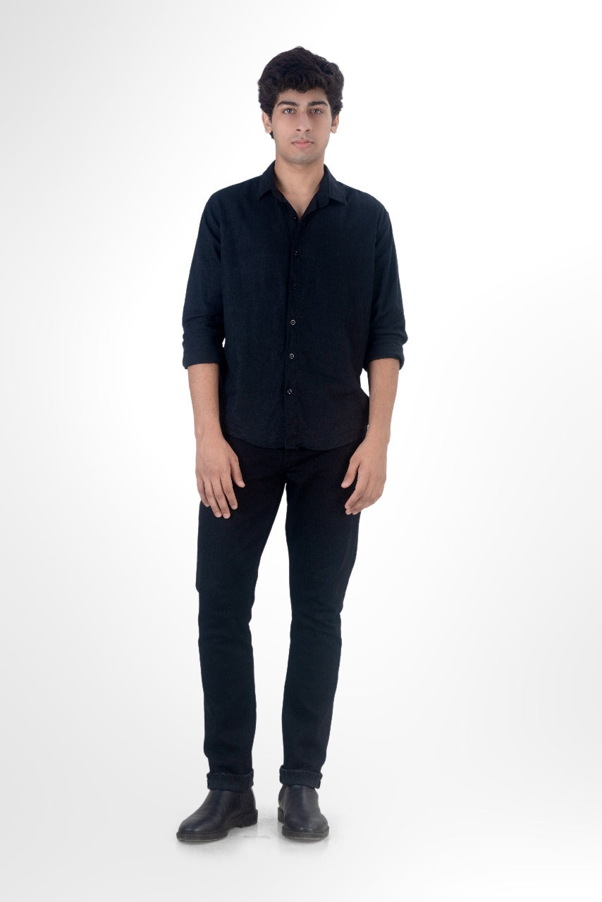 BLACK SLIM FIT JEANS